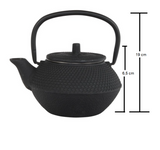 Teaclassix Theepot Arare - 0.35 L - Zwart - Gietijzer - LHEDDIA